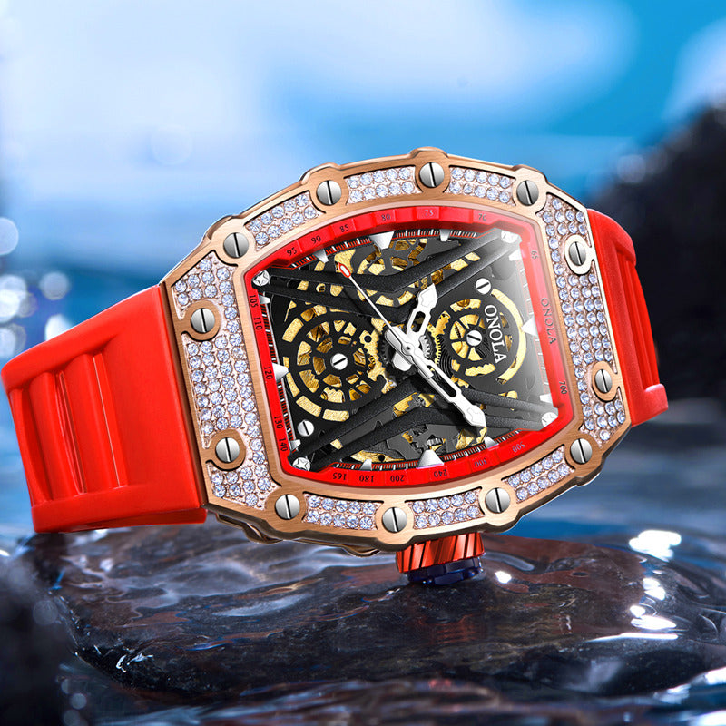 Fashionable Sports X "Diamond" Watch