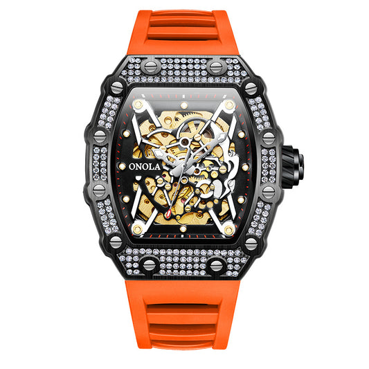 Limited edition hollow “diamond” watch